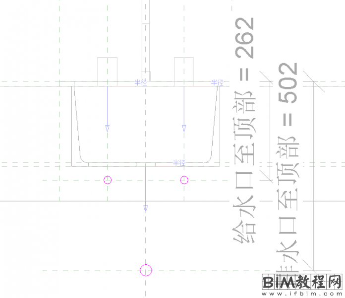 Revit如何在族中制作容易连接的卫浴装置