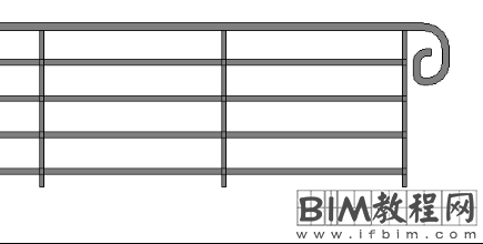在Revit中如何快速的处理顶部扶栏造型
