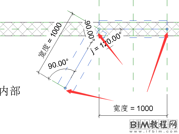 Revit中L型转角百叶窗的创建方法