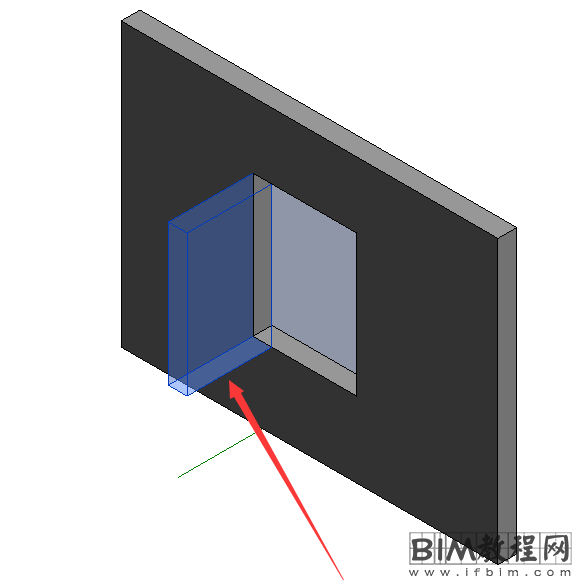 Revit中L型转角百叶窗的创建方法