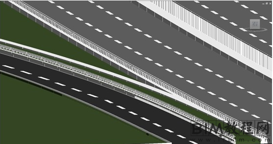 在Revit中如何利用栏杆族做车道防护栏及道路分隔线